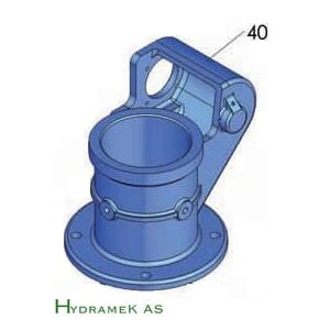 40 fot 3/4 hydr. kanon