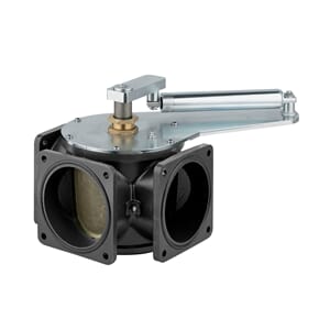 3-veis ventil 4 med hydraulisk sylinder