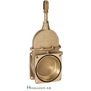 Sluseventil   Flens/flens. Art. 10-8 ink. 2 O-ringe