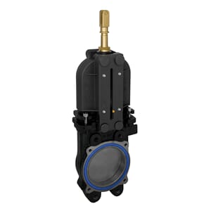 Kniv ventil 6 Bidirektional manuell