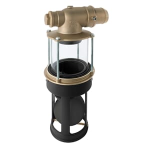 Overløps ventil Ø80. m/glass. 2 baller.