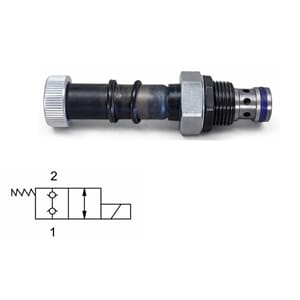 EVM18-B3. 20 ltr/min. Normalt stengt. Setev. Dir.styrt.