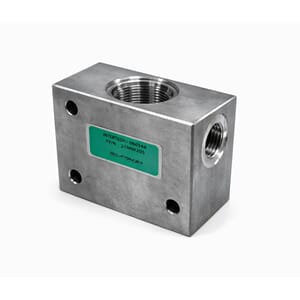 Hus M18. 3-veis. 1/4. Stål. 420 Bar.