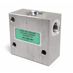 Hus M18. 4-veis. 1/4. Alu. 250 Bar. 01620A/F