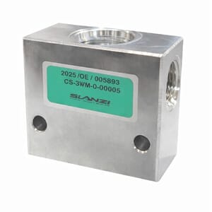 Hus M22. 3-veis. 1/2. Alu 250 Bar. 02220A/F