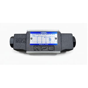 Tilbakeslagsventil pilotstyrt MPA-01-2-40