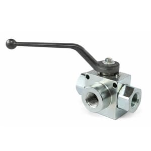 Kuleventil 3v.    1 150l. 350bar. L-type.