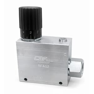 Volumstrømsreg. ventil 1/2  0-65ltr