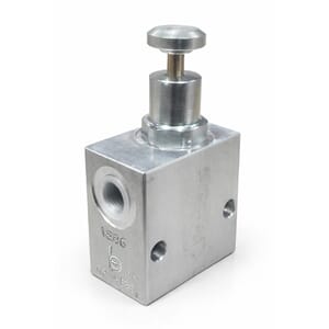 Ventil 2/2. 1/4 normalt stengt.  (dumpeventil).