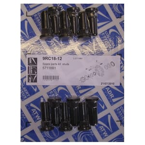 Hjulbolt M18x1.5. 54x49. 12 stk. 57118B1