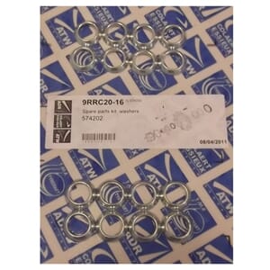 Skive for tvillingmontering. M20. 16 stk