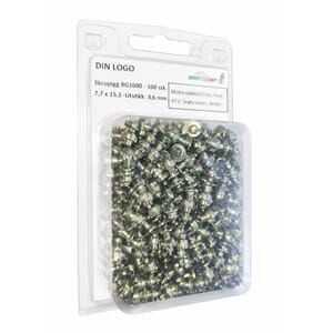 Bestgrip 1600 skrupigg 7.7x15.3 - Utstikk 3.6. (100stk)