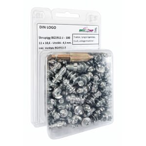 Bestgrip 1911-J skrupigg 11x18.6 - Utst 4.3.(100stk) Verkt.