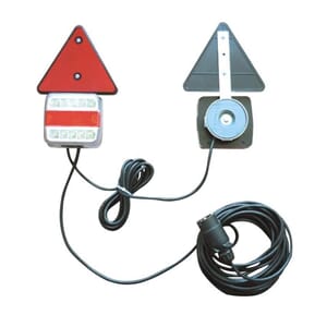 Baklyskit med 12 mtr. kabel. magnet. LED